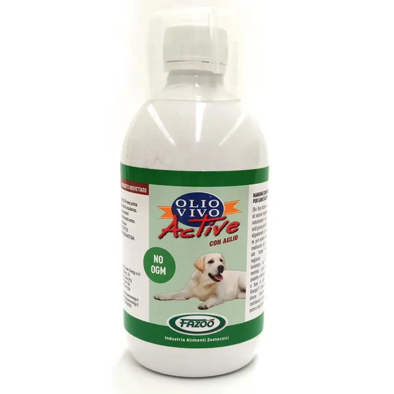 Olio Vivo Active per Cani e Gatti 500 ml Occasione Imperdibile