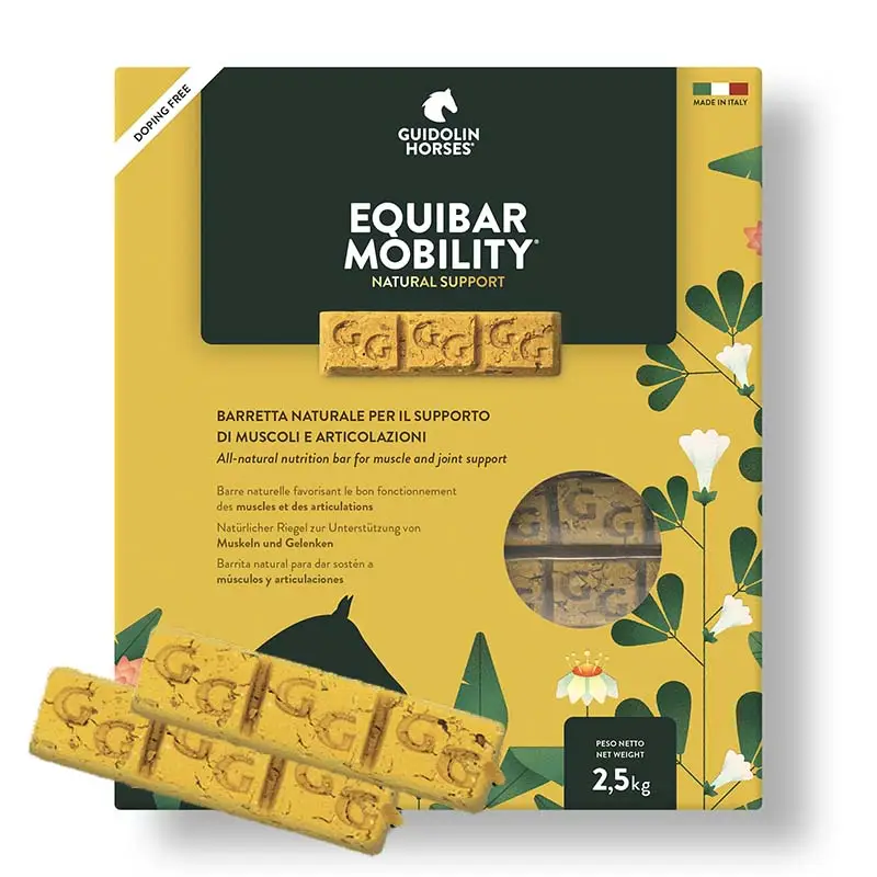 Barrette naturali per Infiammazioni del cavallo EQUIBAR Mobility Guidolin 2500 gr Miglior Prezzo
