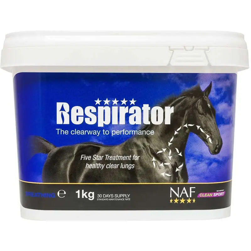Ultima Occasione Integratore per Cavalli in polvere - migliora Capacità Respiratorie NAF Five Star Respirator 1kg
