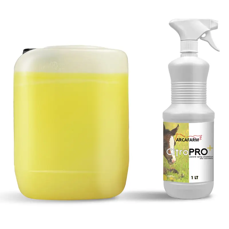 Set 6 lt CitroPRO+ Lozione spray protettiva Citronella Arcafarm - Bottiglia e Tanica Di Tendenza