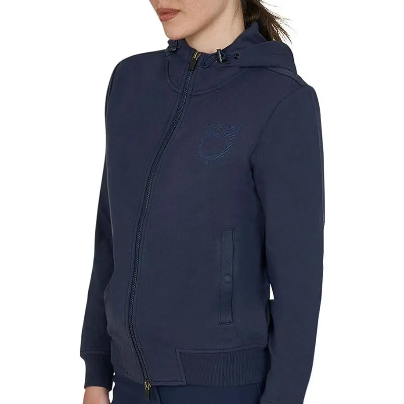 Felpa Equestro da Donna in Cotone con Cappuccio regolabile Prezzo Conveniente