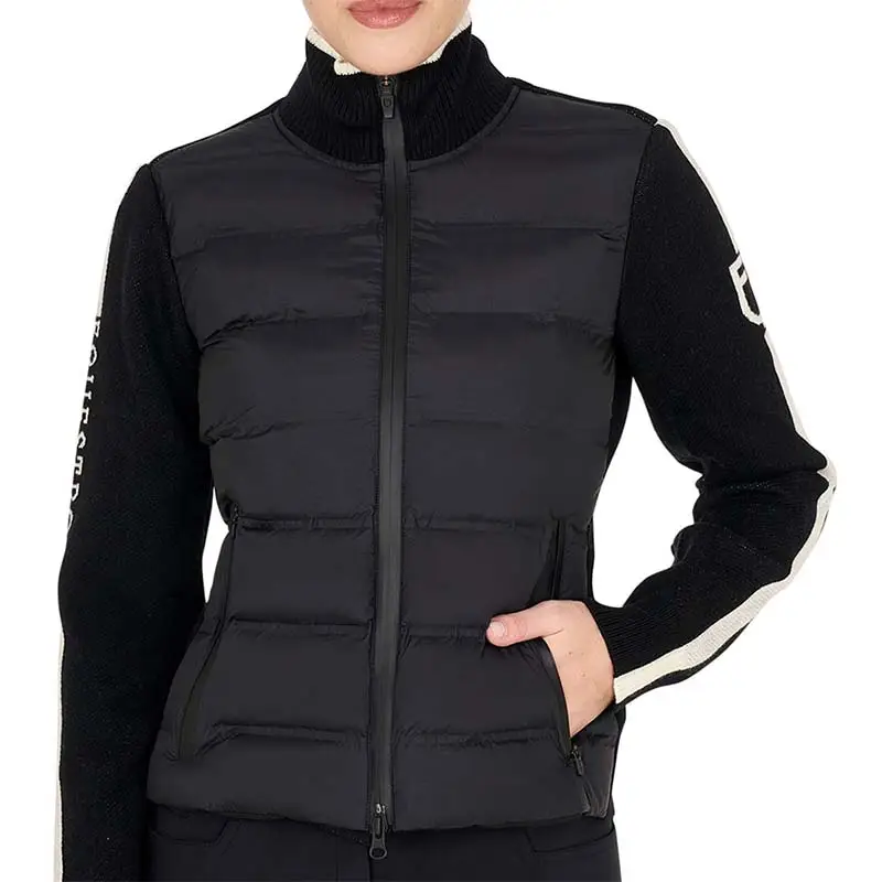 Piumino Equestro con inserti in maglia da donna Direttamente Dal Produttore