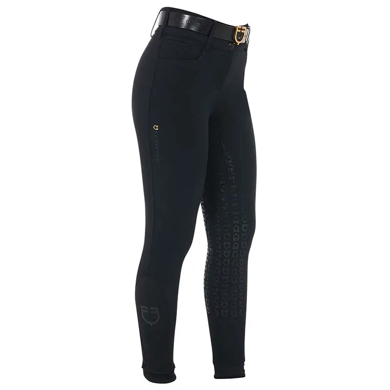 Subito Disponibile Pantaloni equitazione donna Equestro full grip a vita alta con bottoni