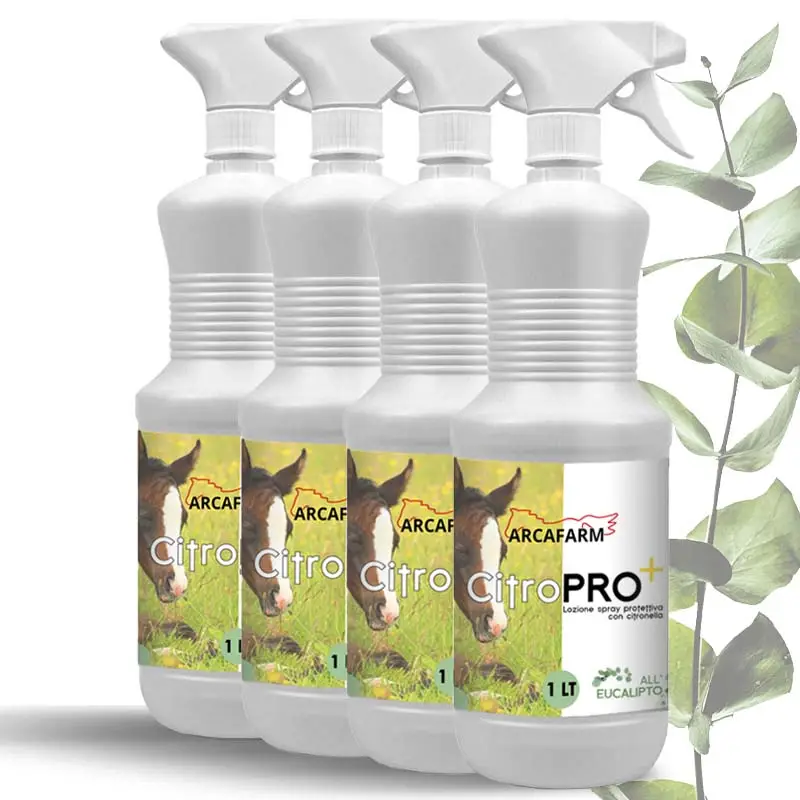 Nuovo Arrivo Set 4 pezzi art. 1027 Lozione spray protettiva con Eucalipto CitroPRO+ 4 lt