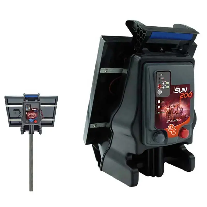 Miglior Prezzo Elettrificatore LACME Tipi Sun 200 a batteria 12V con pannello solare da 33w joule 2