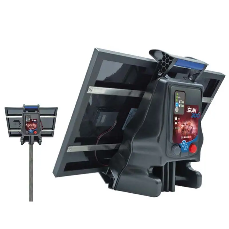 Elettrificatore LACME Tipi Sun 300 a batteria 12V con pannello solare da 33w joule 3 Occasione Imperdibile