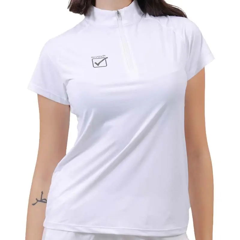 Promozione Polo da gara donna Givova a manica corta