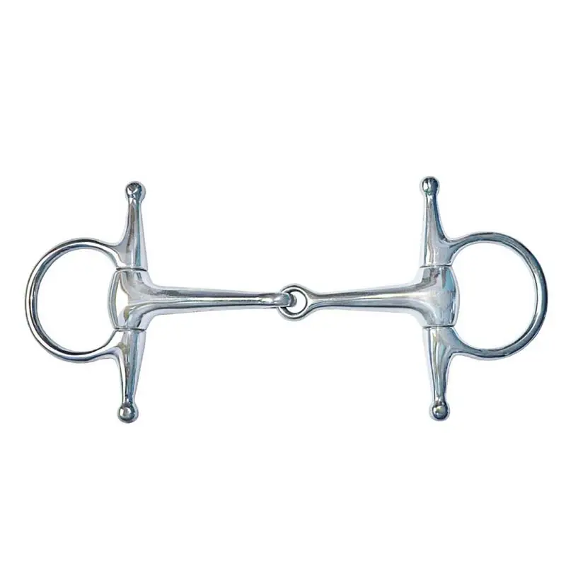 Filetto ad Aste Corte Snodate per Pony in Acciaio Inox Pieno Spedito Oggi
