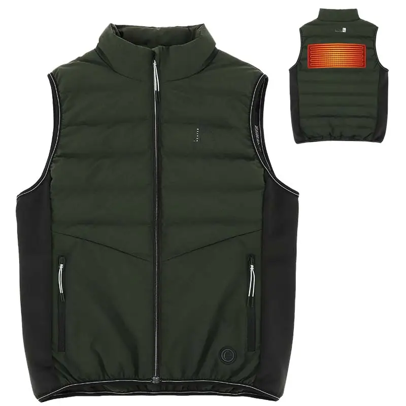 Spedito Oggi Gilet Riscaldato unisex Equithème mod. Sasha con temperatura regolabile
