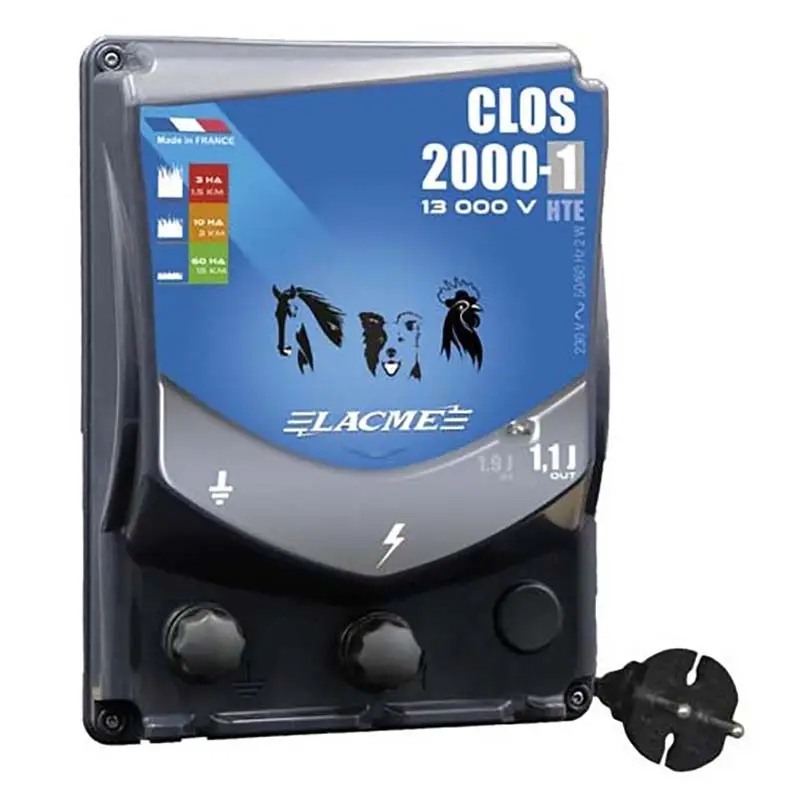 Offerta Elettrificatore Lacme Clos 2000-1 a corrente 220V 1.1 Joule