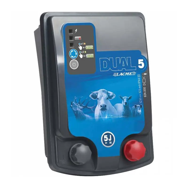 Soddisfatti O Rimborsati Elettrificatore Lacme Dual D5 a corrente e batteria 12V 4 joule