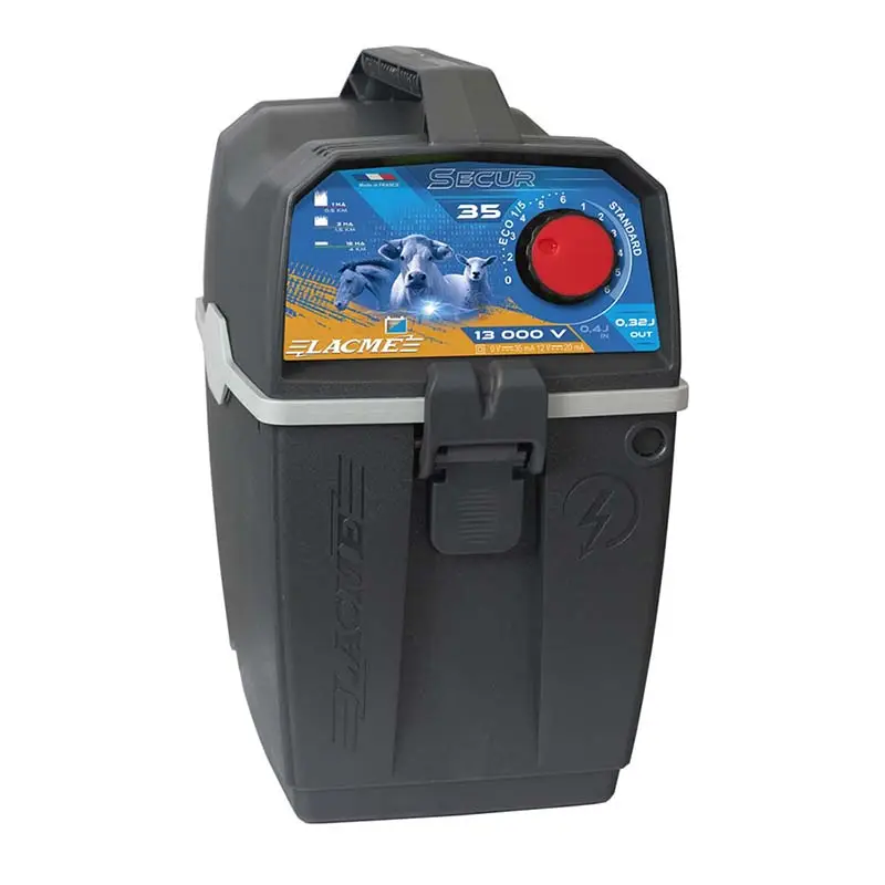 Elettrificatore Lacme Secur 35 a batteria 9/12V 0.32 Joule Solo Oggi