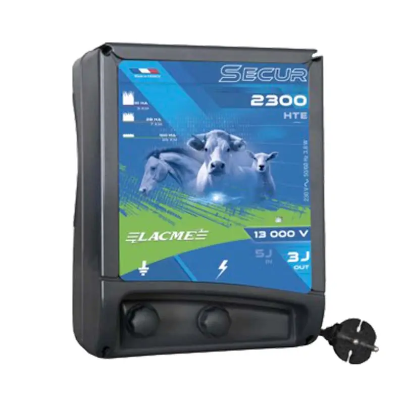 Prezzo Conveniente Elettrificatore Lacme Secur 2300 HTE a corrente 220 V 3 Joule