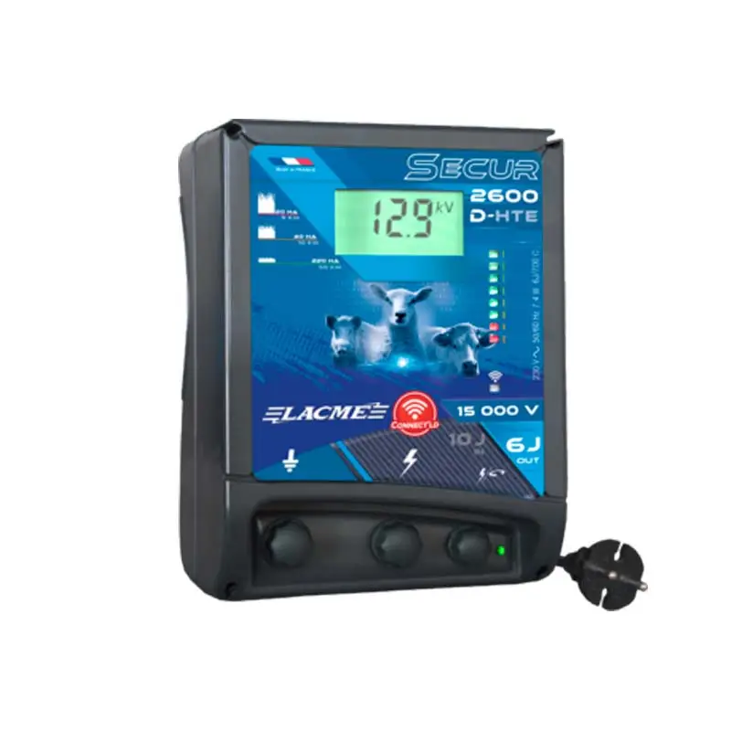 Elettrificatore Lacme Secur 2600 D HTE a corrente 220 V 6 Joule con display Offerta Lampo
