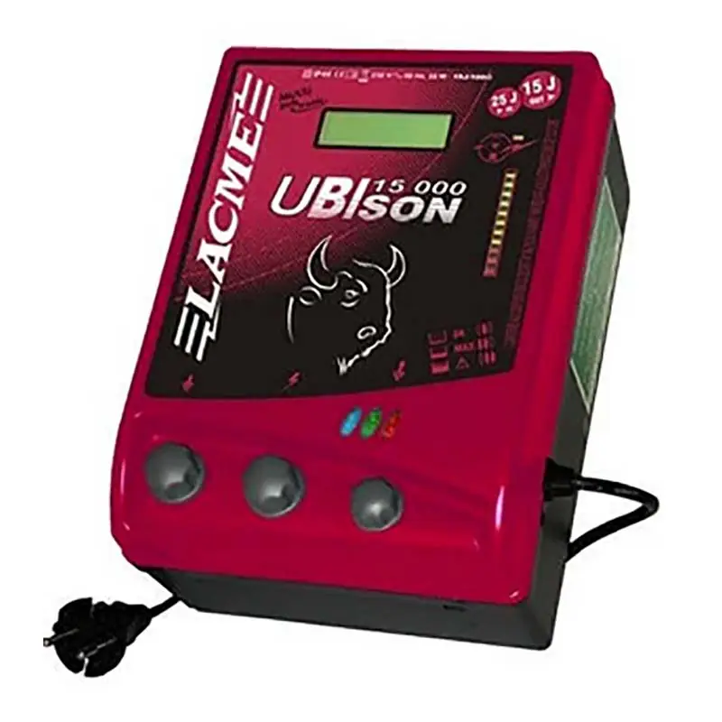 Elettrificatore Lacme Ubison 15.000 a corrente 12V 15 joule – ultra bassa impedenza Ultime Pezzi