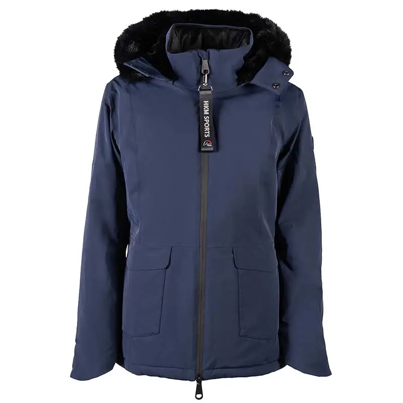 Non Perdere Giubbotto lungo impermeabile antivento da donna HKM mod. Minnesota