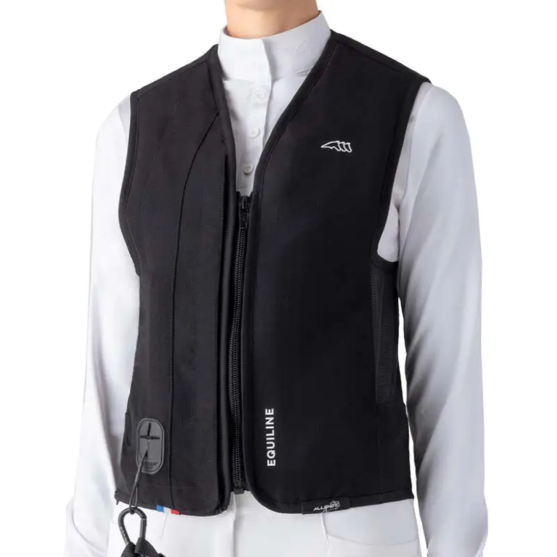 Offerta Bustino Airbag Equiline BELAIR L2 con paraschiena - equitazione e salto ostacoli