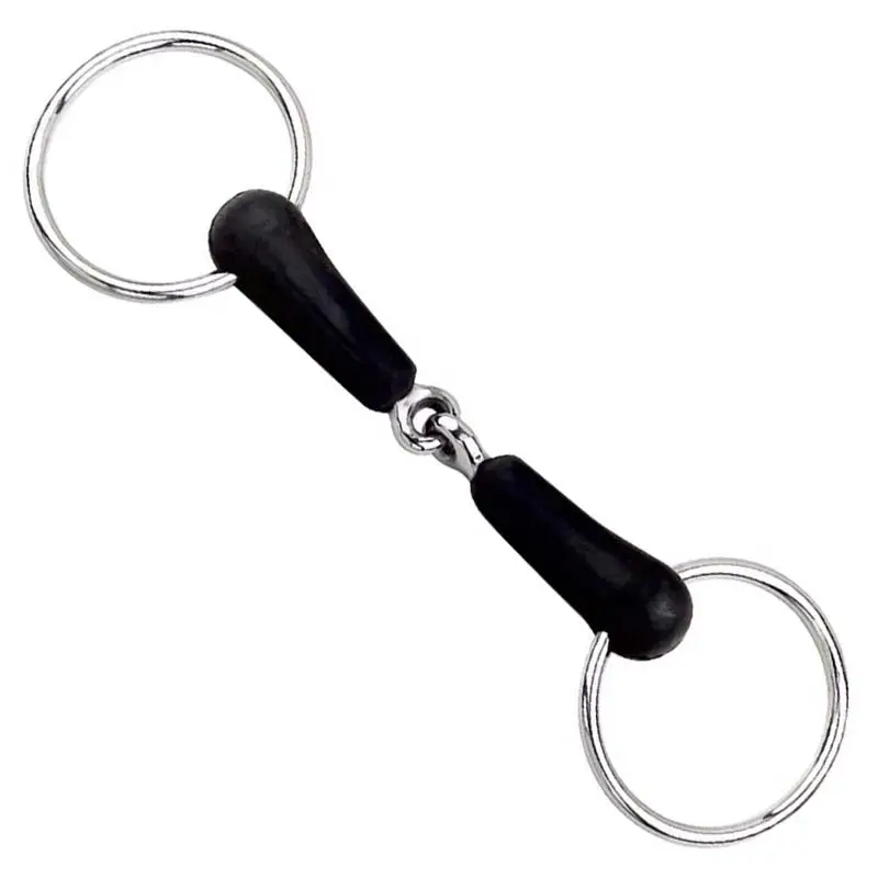Filetto snodato ad Anelli, imboccatura in gomma da 20 mm Occasione Imperdibile
