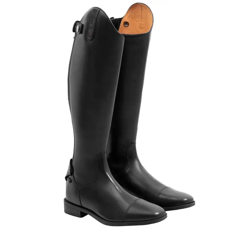 Offerta Del Giorno Stivali equitazione Supreme unisex in pelle liscia (40, wide)