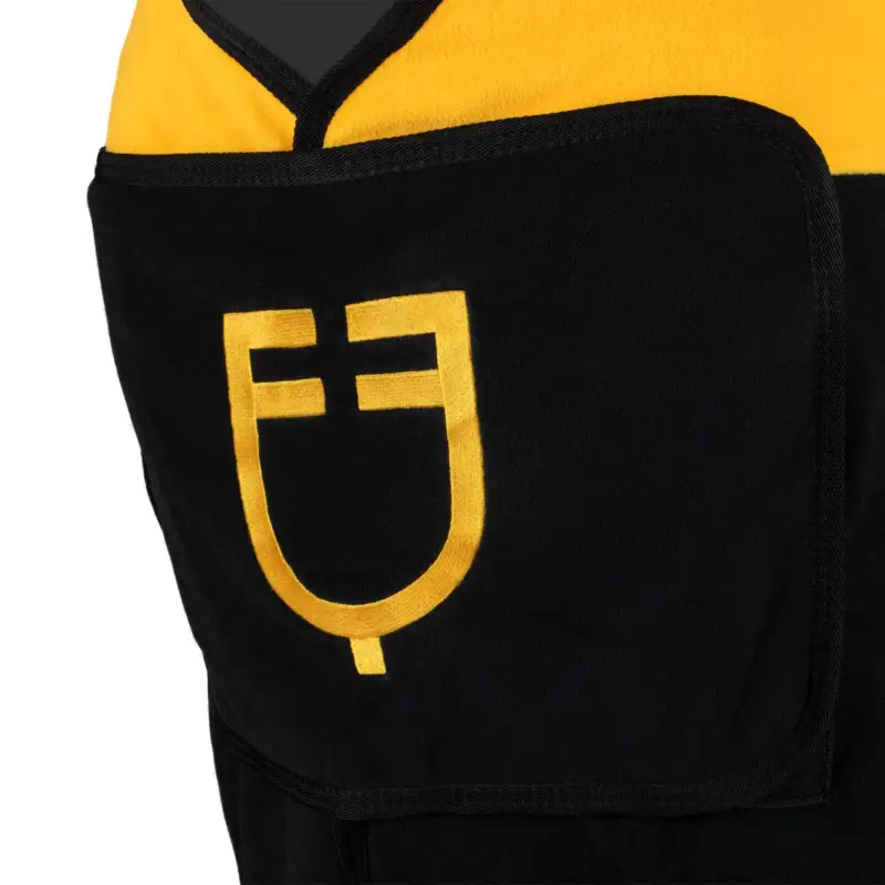 Coperta bicolore in pile anti-pilling EQUESTRO Professionale