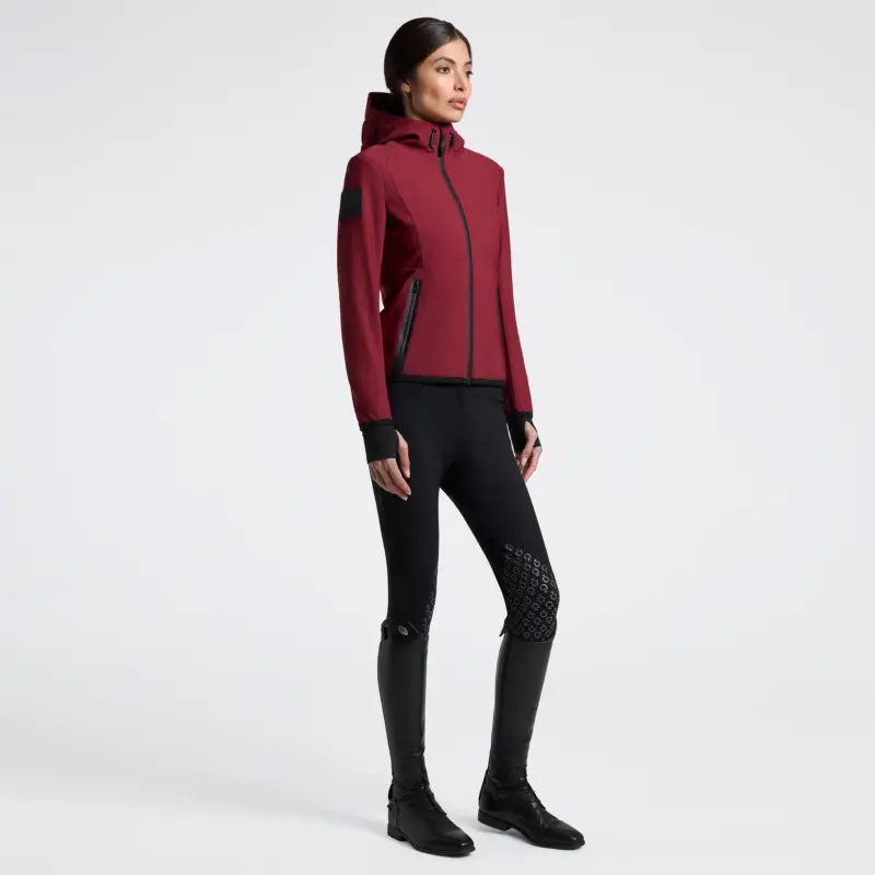 Giacca softshell termica con cappuccio CT Performance Cavalleria Toscana Ultima Occasione