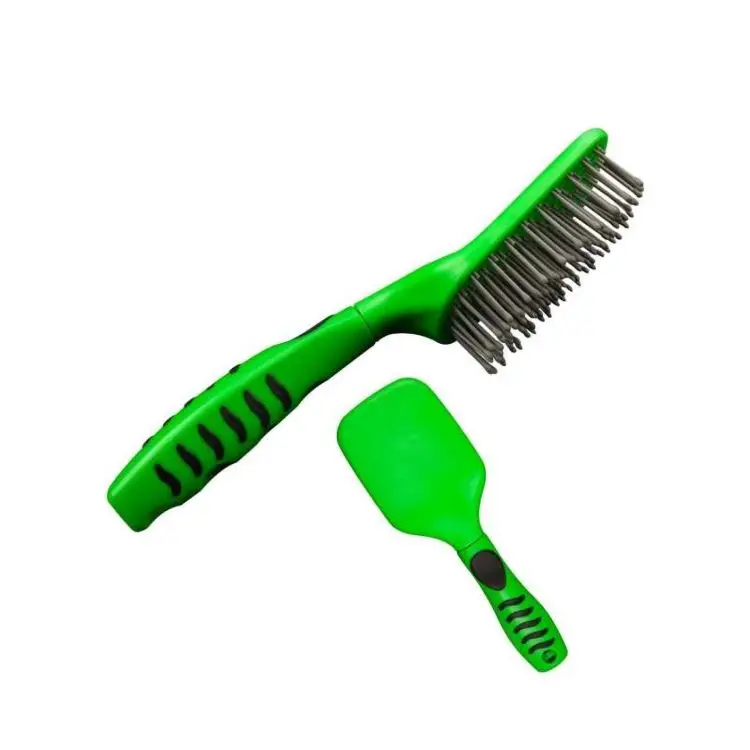Offerta Del Giorno SPAZZOLA CODA E CRINIERA C/MANICO ERGONOMICO LIME, FUXIA, TURQUOISE
