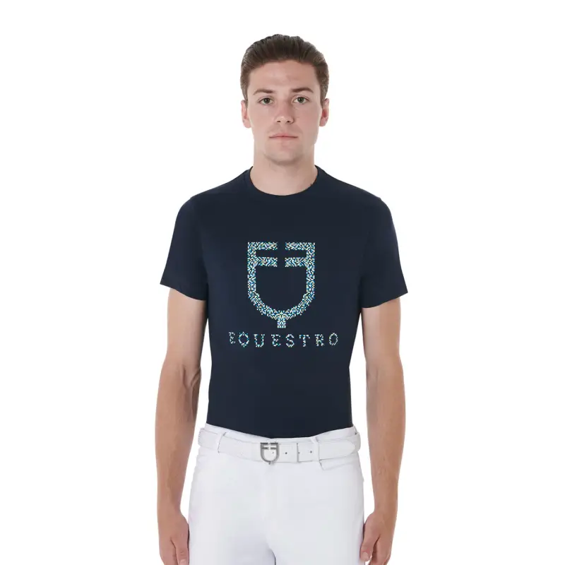 T-SHIRT UOMO SLIM FIT CON STAMPA A PUNTI Novità