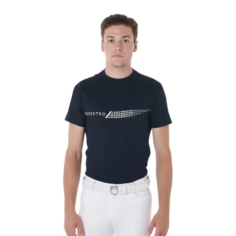 Saldi T-SHIRT UOMO SLIM FIT STAMPA A CONTRASTO