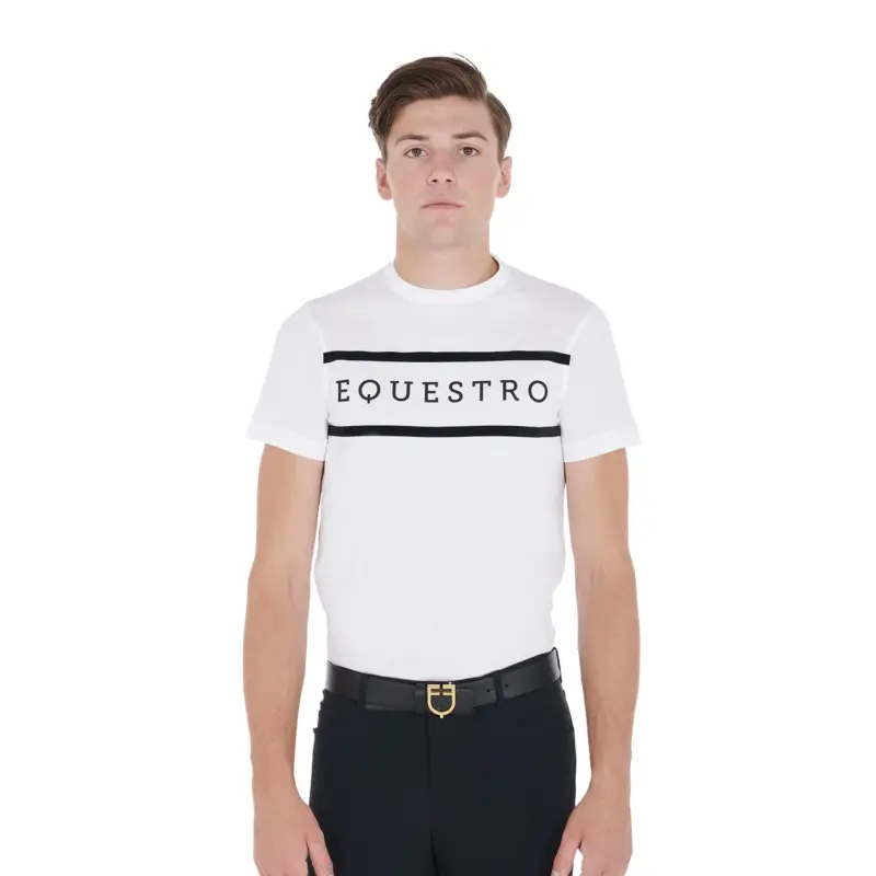 Non Perdere T-SHIRT UOMO SLIM FIT CON SCRITTA A CONTRASTO
