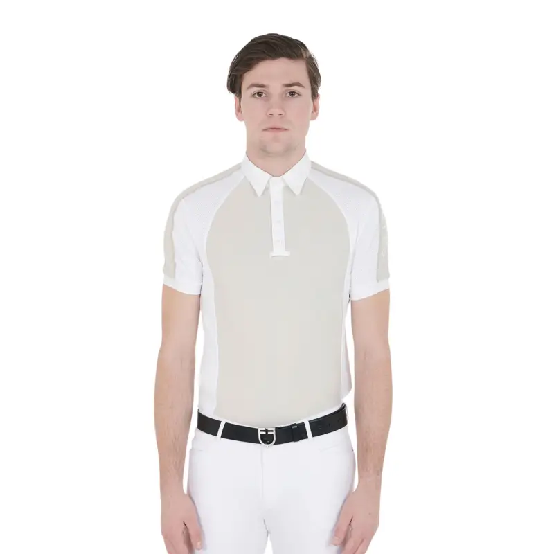 Compra Adesso Polo uomo da concorso slim fit quattro bottoni EQUESTRO