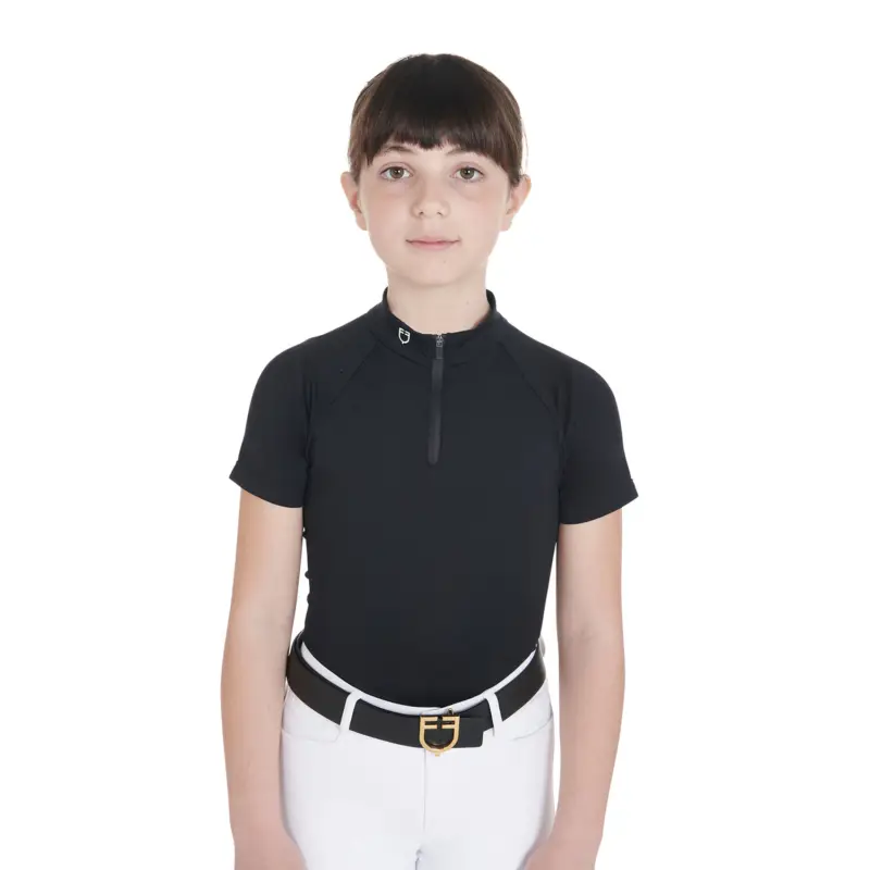 POLO BAMBINI DA ALLENAMENTO SLIM FIT IN TESSUTO TECNICO Saldi