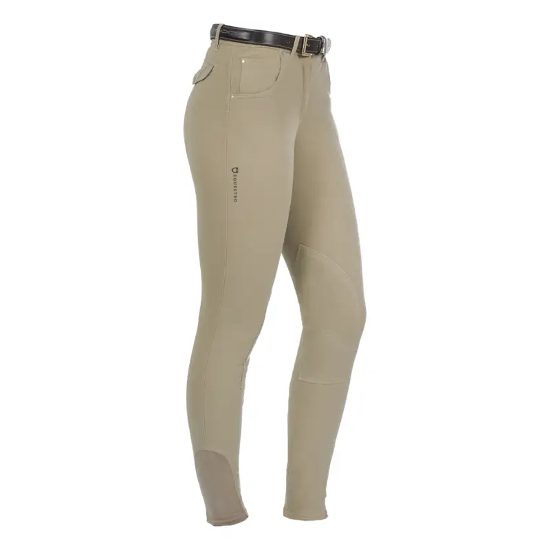 PANTALONI DONNA MODELLO RACE IN COTONE ELASTICIZZATO A Buon Prezzo