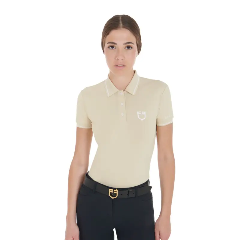 POLO DONNA SLIM FIT IN TESSUTO TRASPIRANTE Prezzo Conveniente