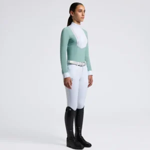 Camicia da bambina a maniche lunghe CAVALLERIA TOSCANA A Buon Prezzo