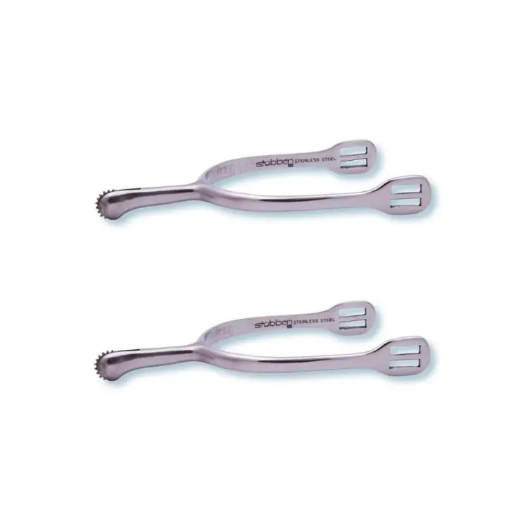 STUBBEN SPECIAL DRESSAGE SPURS, 45MM, TOOTHED ROWEL (1 PAIR) Nuova Collezione