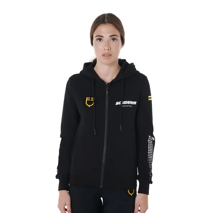 FELPA DONNA CAPPUCCIO SCUDERIA EQUESTRO Ultime Pezzi
