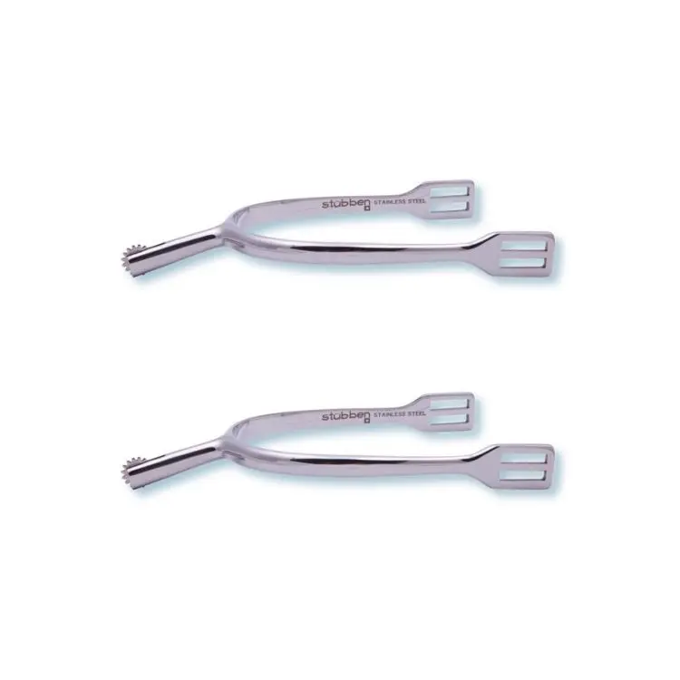 STUBBEN MENS GERMAN SPURS, 35MM, TOOTHED ROWEL (1 PAIR) Promo Stagionale