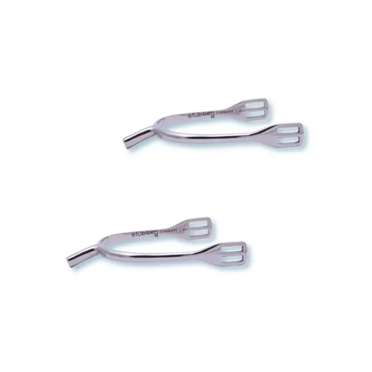 STUBBEN LADIES GERMAN SPURS, 20MM, NO ROWEL (1 PAIR) Ordina Subito