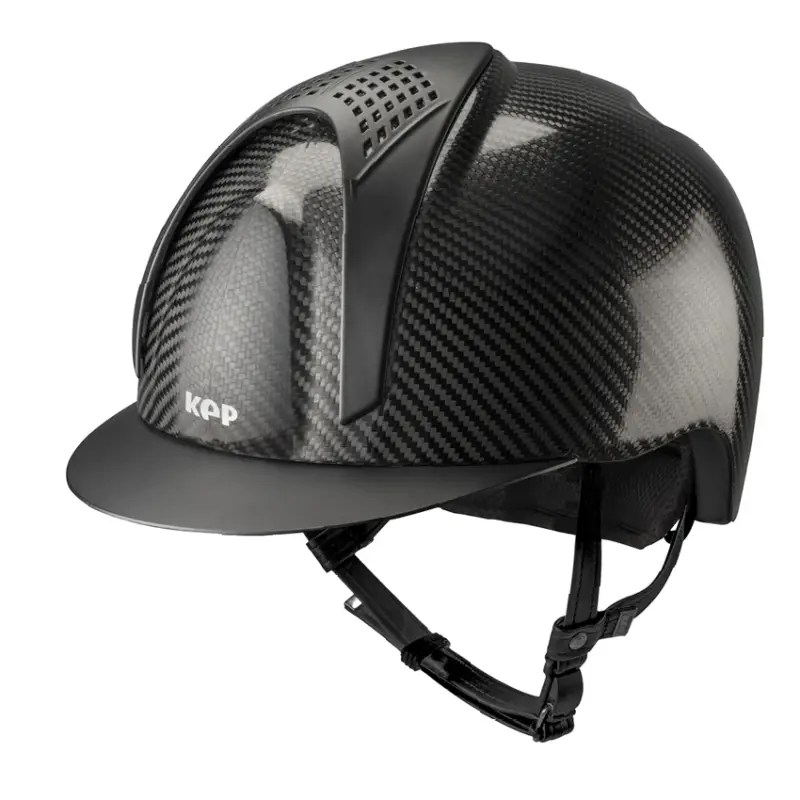 Più Venduto CASCO IN CARBONIO E-LIGHT NERO LUCIDO CON VISIERA NERA OPACA E 2 TASSELLI NERO OPACO