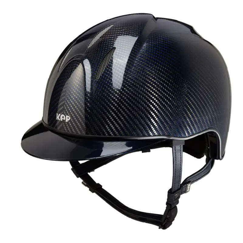 Promozione Esclusiva CASCO IN CARBONIO E-LIGHT BLU E NERO LUCIDO / VISIERA BLU METALLIZZATO E GRIGLIA IN ACCAIO INOSSIDABILE