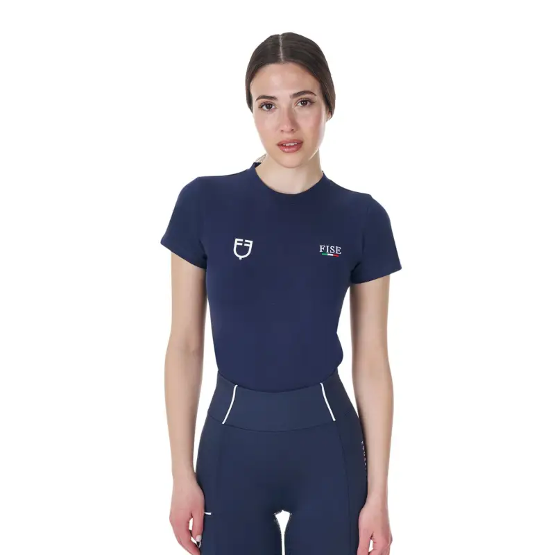 T-shirt donna slim fit Equestro X FISE Affare