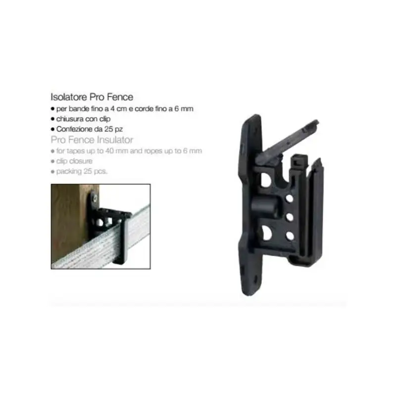 Popolare Isolatore per fettuccia confez. 25 pz