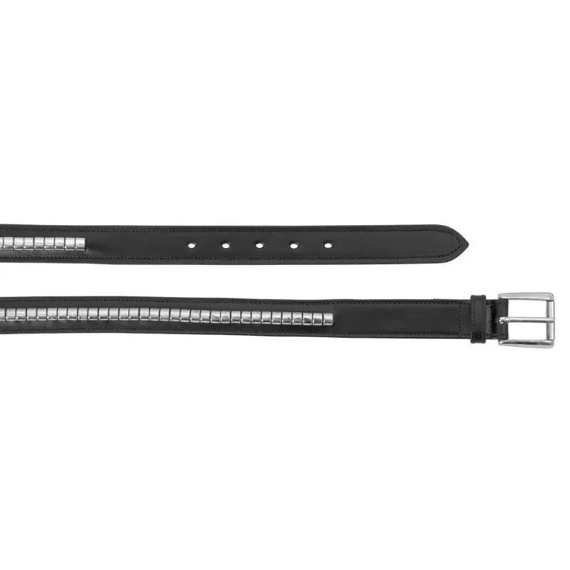 Cintura in cuoio con clincker Soddisfatti O Rimborsati