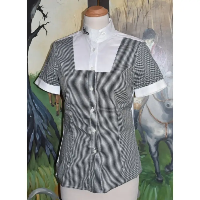 Camicia quadri piccoli e pettorina Cavalleria Toscana Offerta Del Giorno