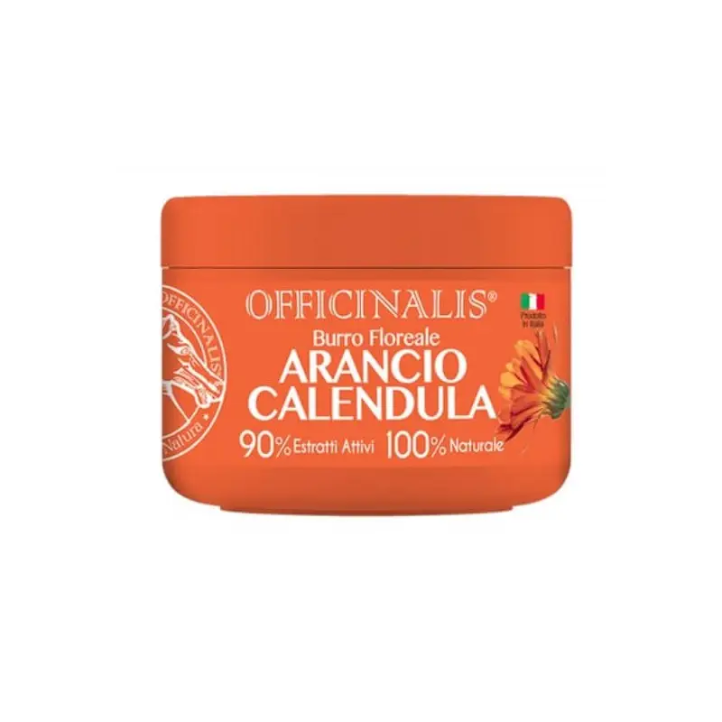 Nuova Collezione Burro Floreale Arancio CALENDULA 90% 100 ml