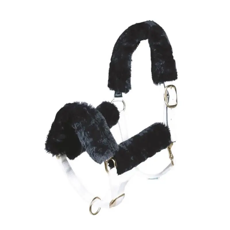 Economico Set per capezza 4 pezzi montone sintetico