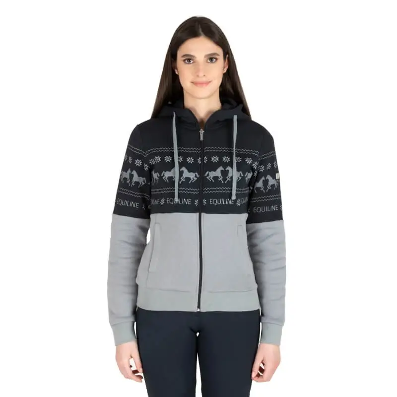 Felpa Donna Cris Equiline Occasione Imperdibile