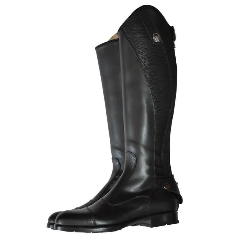 Stivali Junior in vitello liscio con inserto elastico Oxford Compra Adesso