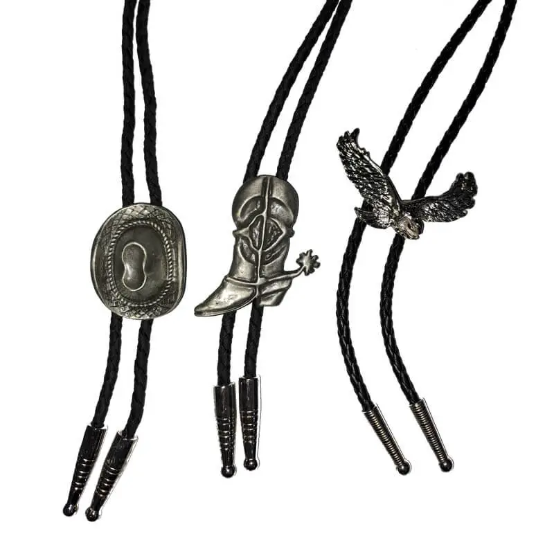 Must-Have Bolo tie placca metallo