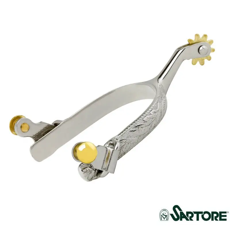 Prezzo Ridotto Speroni western roping inox